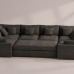 N & Chill Sofa: Dark Grey